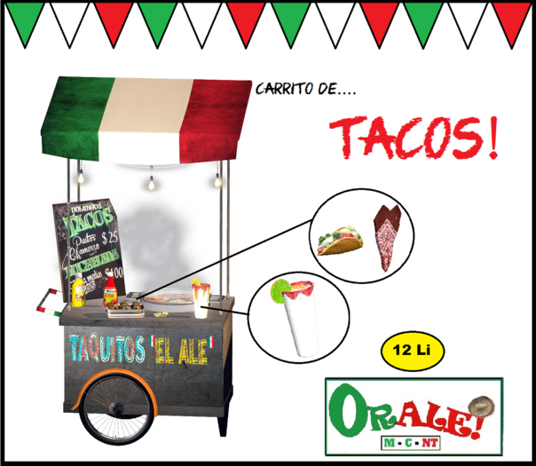 ORALE Mexican Carrito - Tacos