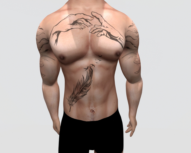 Bag tatoo  MainsPlumes