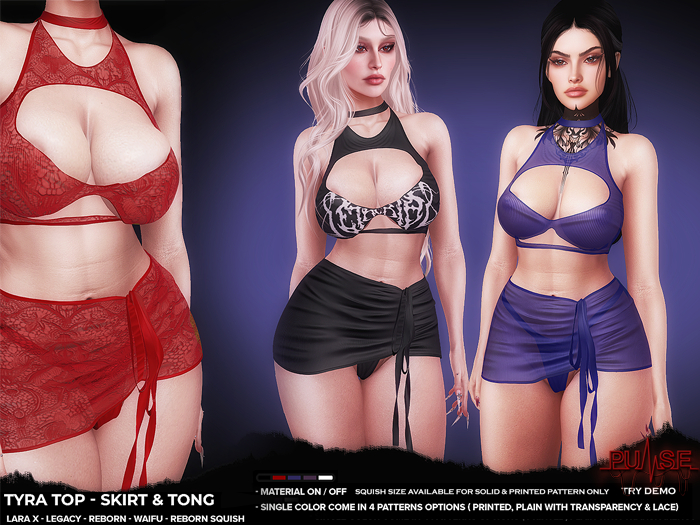 -PULSE- Tyra Outfit  - FATPACK