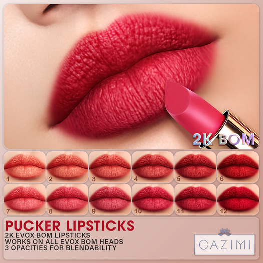 :CAZIMI: Pucker Lips 2K DEMO