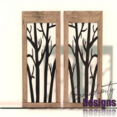 Serendipity Designs - Moosehead Lake Tree Panels
