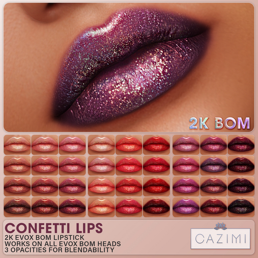 :CAZIMI: Confettie Lips 2K - DEMO
