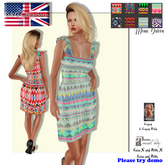 G&G Nara Dress Aztec Print