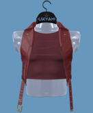 ~UKYAH~ Dwight Jacket (02- Cherry)