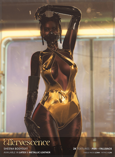 EF - Sheena Body - Metallic Leather - RADIANT PACK