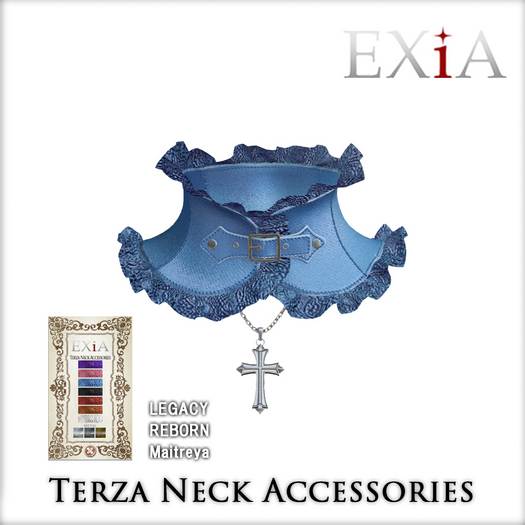 * EXiA * Terza Neck Accessories Blue