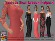 5982 Vanessa Gown Dress - [Fatpack]