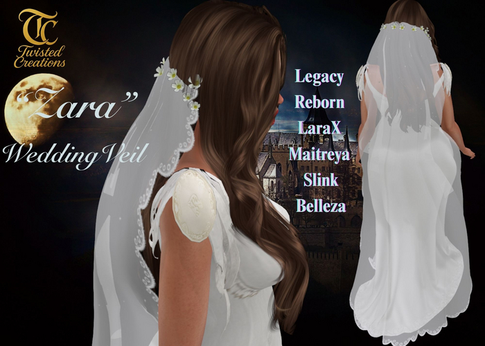 TC- Zara Wedding Veil