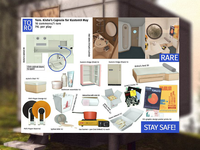 Toro. Kisho's Capsule GACHA fatpack