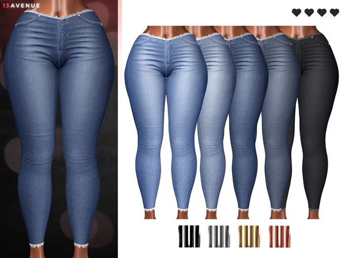 V1 Jeans - PACK 1 MOD COPY • LARAX • REBORN • LEGACY • WAIFU