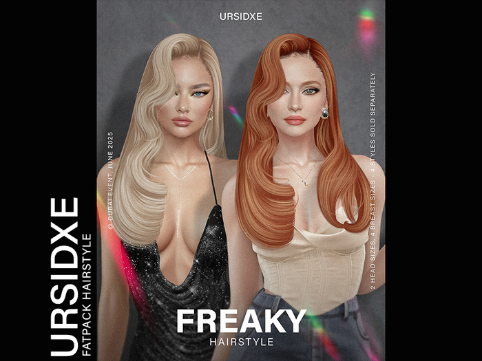 // URSIDXE - Freaky Hairstyle Fatpack (UNPACK)