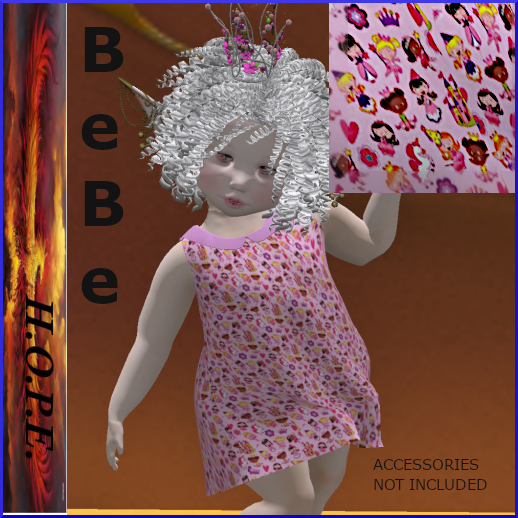 H.O.P.E. BEBE TODDLER CINDY PRINCESS