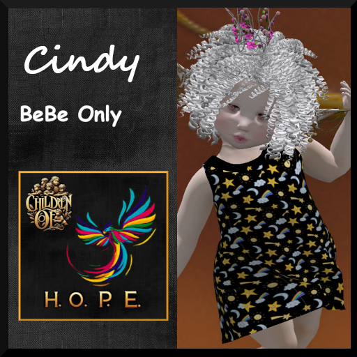 H.O.P.E. BEBE TODDLER CINDY STARS