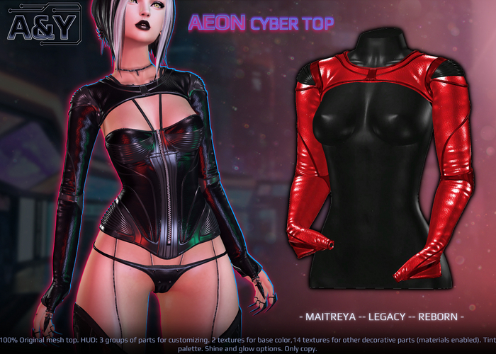 A&Y Aeon Cyber Top - Red
