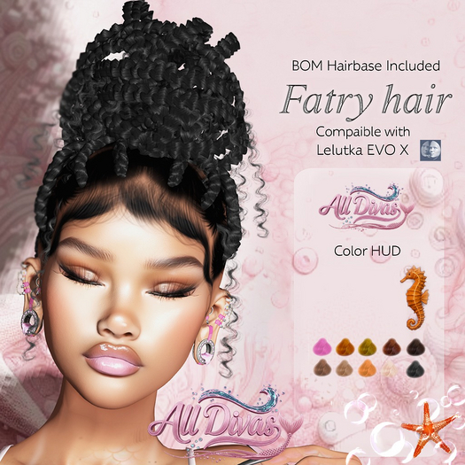 [All Divas] Fatry braid Bun