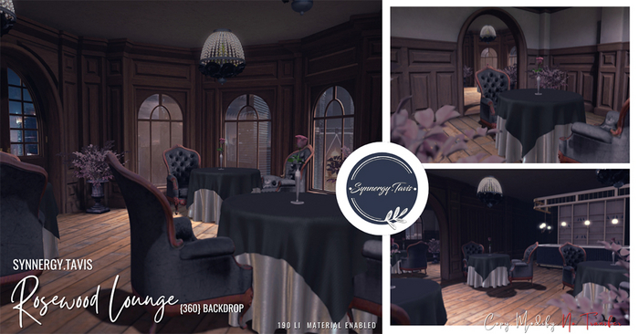 SYNNERGY.TAVIS//Rosewood Lounge {360}  Backdrop