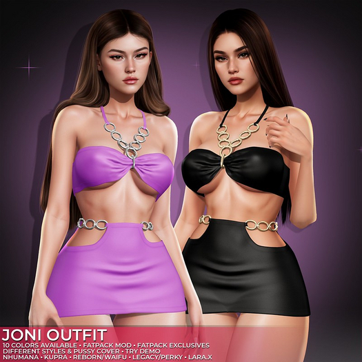 [S<3T] Joni Skirt  [PURPLE]