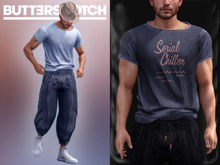 BUTTERSCOTCH . Parker Tee {SerialChiller}