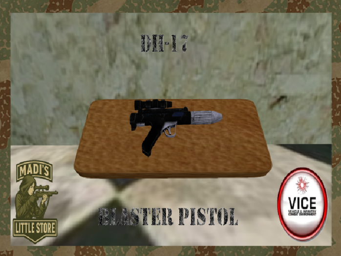 DH-17 blaster pistol  "Unpack"
