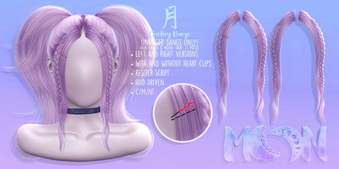 Moon. Hair // - Darling Bangs