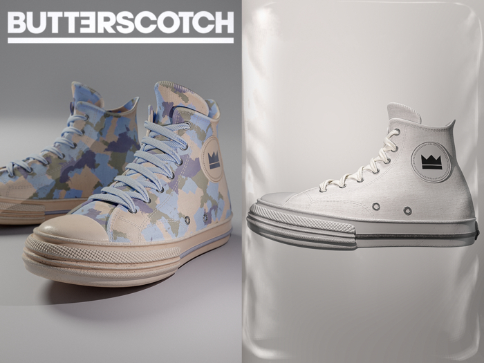 BUTTERSCOTCH . Parker Canvas Sneakers {Offwhite}