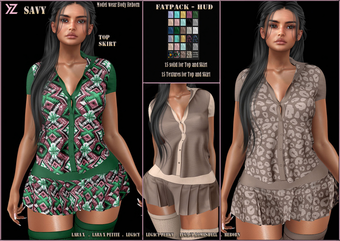 >> UnPack HUD << YELIZ MESH "SAVY" - DEMO