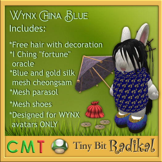 Wynx China Blue