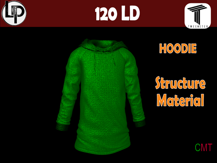 #::LIP  Structure Hoodie pine - Hoodie