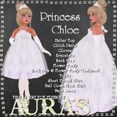 *Aura's* Princess Chloe in Violet for Little Girls, Kids and Tiny Tot