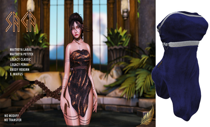 *MS* Saga Camisk Blue