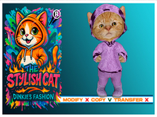 Safari Magenta Tiger Dinkie Set Hude