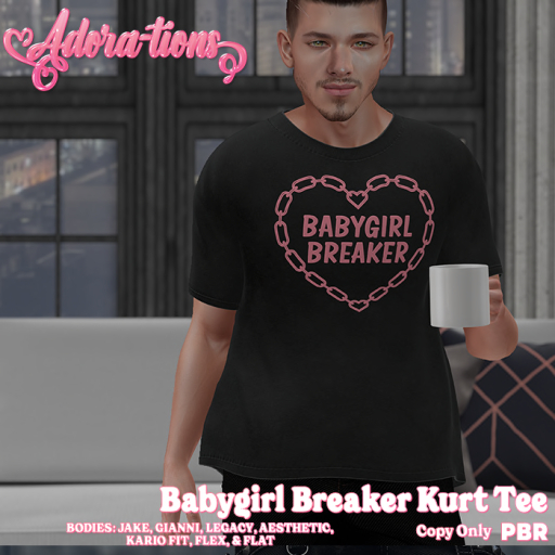 Adora-tions - Babygirl Breaker Kurt Tee