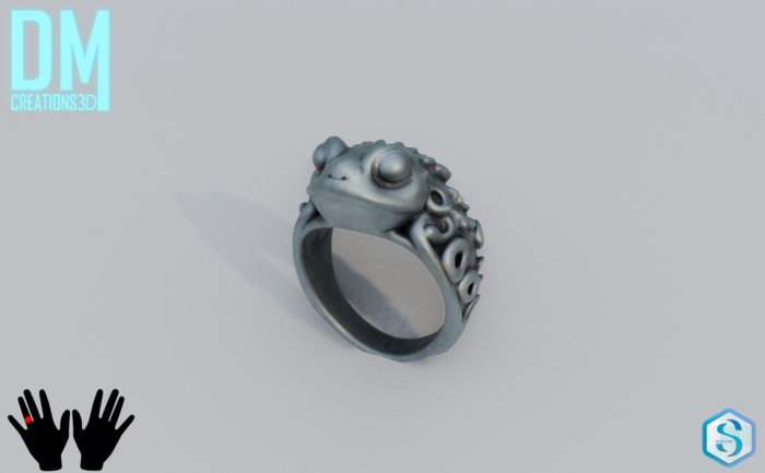 Frog Ring A02 Full Perm Mesh