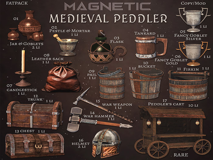 Magnetic - Medieval Peddler - Fatpack