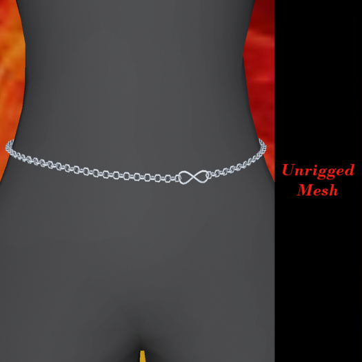 @AdReNaLiZeD@ Infinity Belt Silver