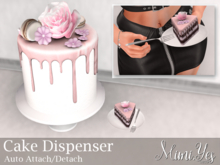 {mimi.yes} Rose Cake Dispenser [auto attach/detach]