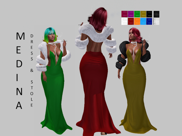 Medina Dress / Stole