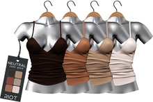 RIOT / Coraline Tank Top - Nude Pack
