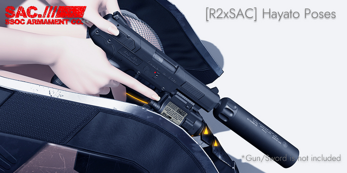 [R2xSAC] Hayato / Five-seveN 7 Poses