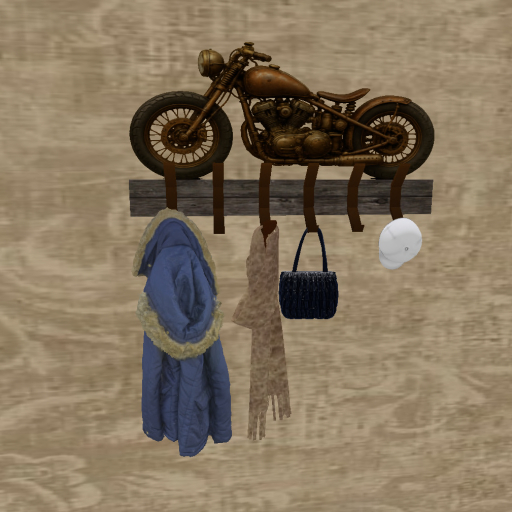 Motorcycle Coat Rack