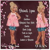 *Aura's* Brandi Lynn - Pink for Little Girls, Kids and Tiny Tot