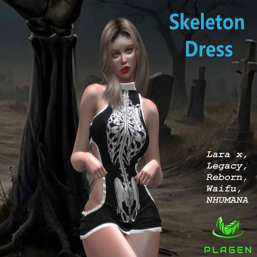 Skeleton Dress   - PLAGEN  (ADD)