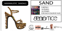 Baiastice_Maximalistic Sandals-Sand