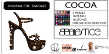 Baiastice_Maximalistic Sandals-Cocoa