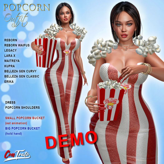 [ConTrato] Popcorn Outfit DEMO