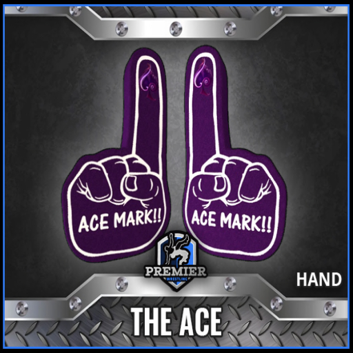 {{PW}} Premier Wrestling Foam Hand - Ace ( Add Me)
