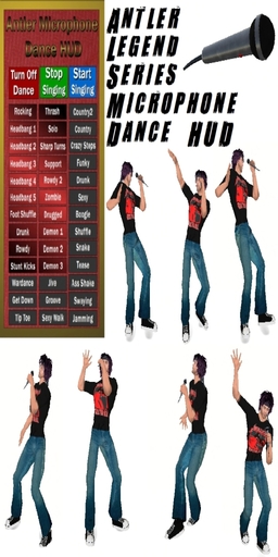 Microphone Move Dance  Hud