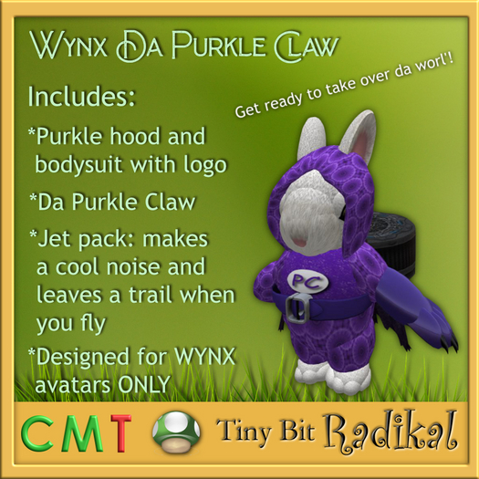 Wynx Da Purkle Claw