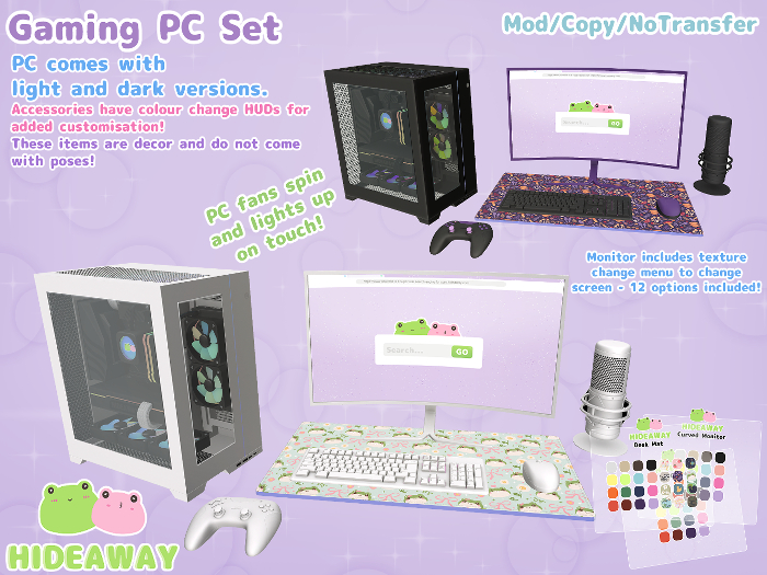 [Hideaway] Gaming PC Set