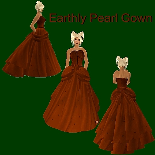 Earthly Pearl Gown Boxed